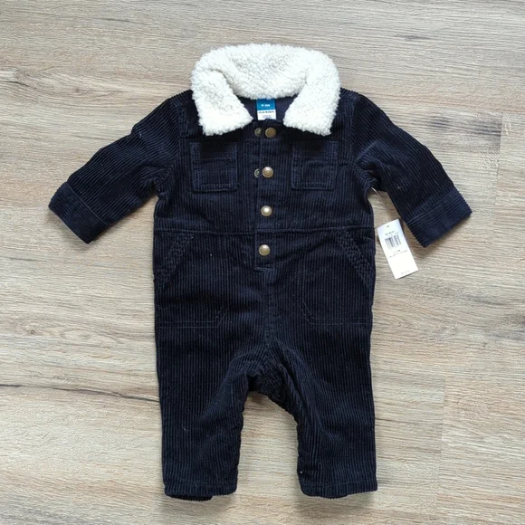 Corduroy 0-3 month onesie - Picture 1 of 2